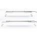 Mitoja LED 120 - lampa LED + uchwyty na krawędź akwarium