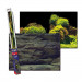 AQUA NOVA DWUSTRONNE TŁO AKWARIOWE ROCK/PLANTS S 60X30 CM