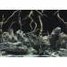 Aqua Nova Tło do akwarium 100x50cm RootsWater 2x fototapeta