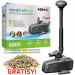 AQUAEL PFN-6000 ECO POMPA FONTANNOWA DO OCZKA WODNEGO 6000L/H 29W + GRATISY
