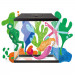 Aquael Leddy Mini Creative Set 35 zestaw akwarium biały