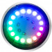 Aquael WaterLight Trio Colour - 3 kolorowe lampy LED do oczka + gratisy