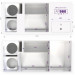 Aquaforest Ocean Guard AF 980 Akwarium morskie zestaw + szafka