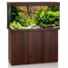 Juwel Rio 350 2x Helialux Spectrum zestaw akwarium + szafka ciemne drewno