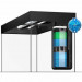 Juwel Rio 350 2x Helialux Spectrum zestaw akwarium ciemne drewno