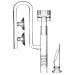 Nattec AQG Wlot Skimmer do filtra zewnętrznego 16/22mm
