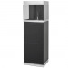 Oase HighLine 125 LED antracyt akwarium + szafka
