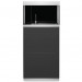 Oase HighLine 175 LED antracyt zestaw akwarium + szafka