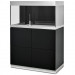 Oase HighLine 200 LED czarny akwarium + szafka