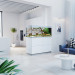 Oase HighLine 300 Room Divider biały zestaw akwarium + szafka