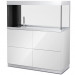 Oase HighLine 300 Room Divider biały zestaw akwarium + szafka