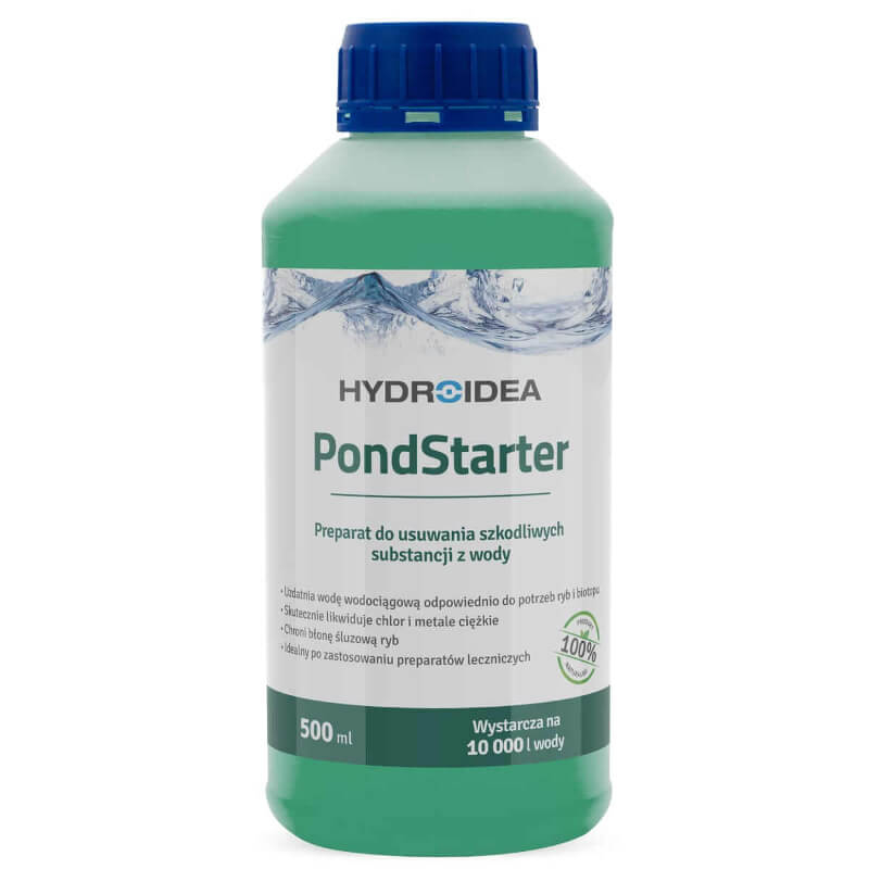 HYDROIDEA PONDSTARTER USUWA CHLOR I METALE CIĘŻKIE